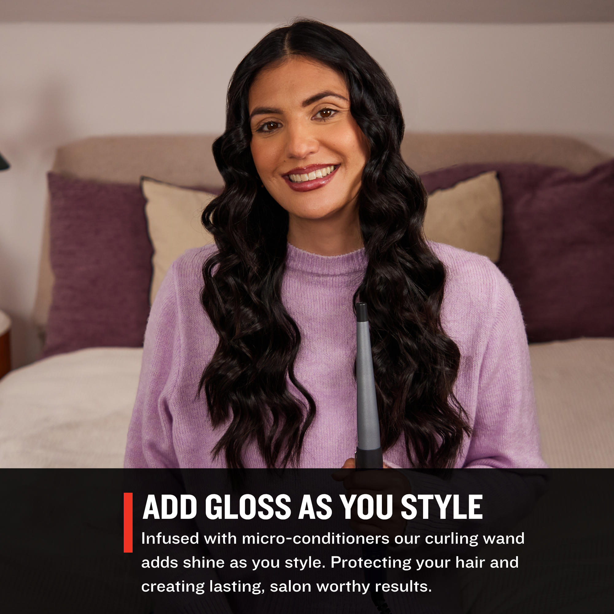 Gloss Tapered Curling Wand - Image 6