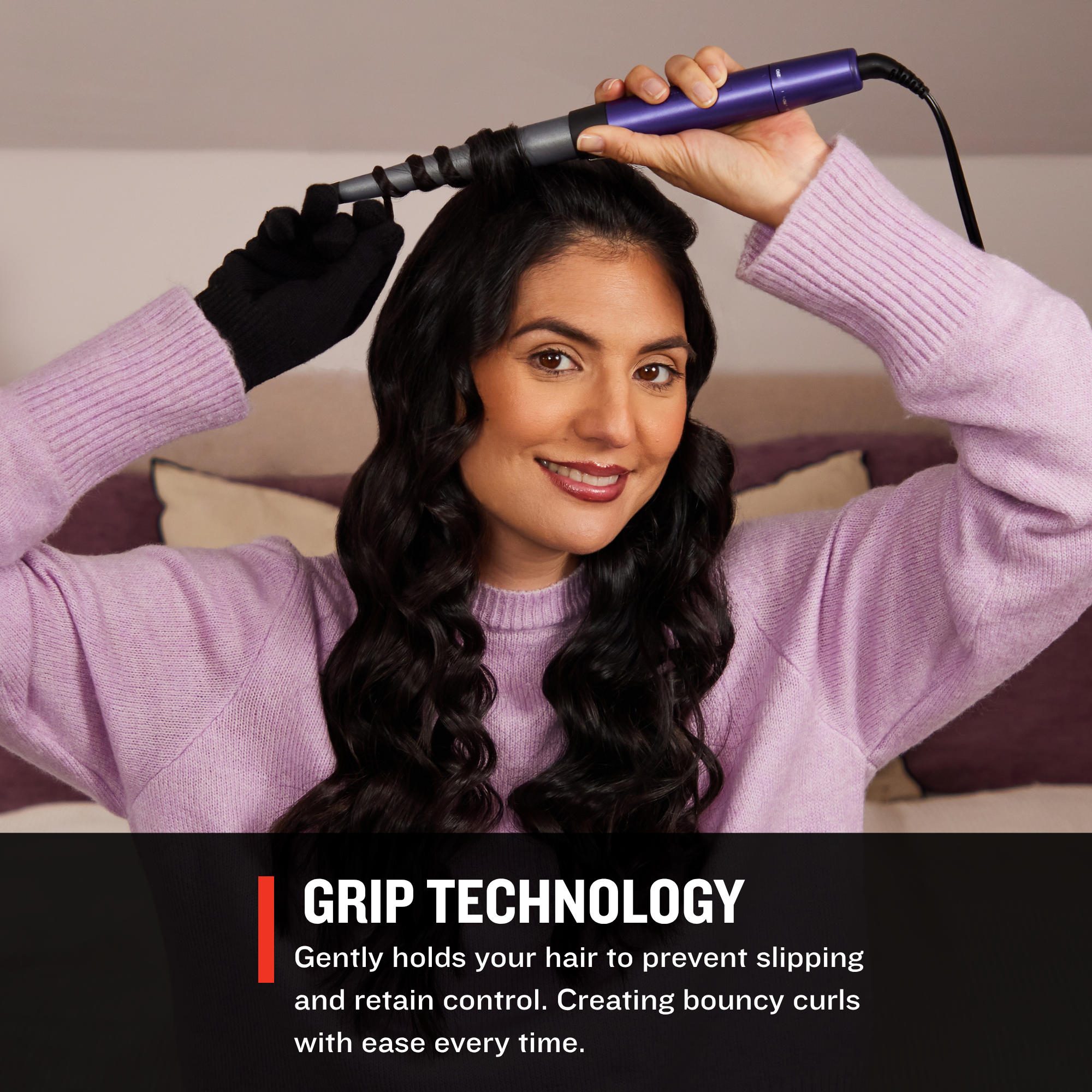 Gloss Tapered Curling Wand - Image 4
