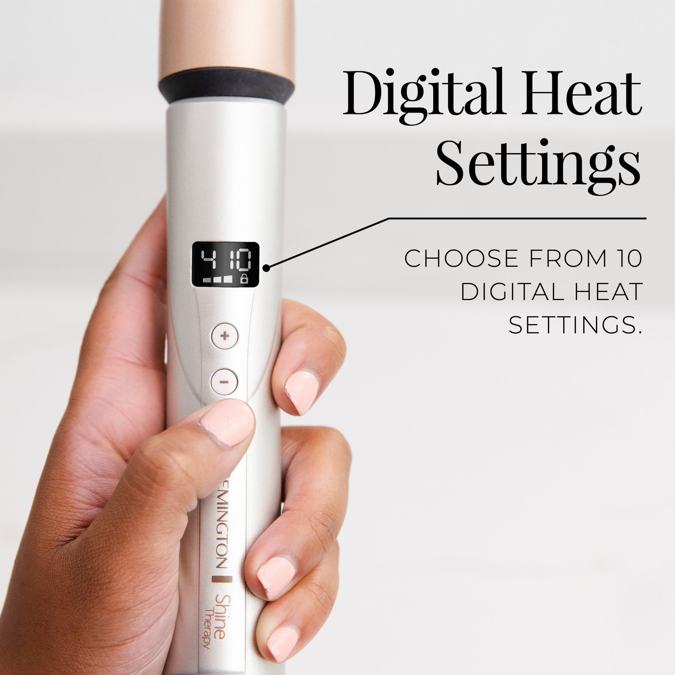 Shine Therapy Argan Oil & Keratin Infused 1? Inch Tapered Curling Wand - Image 5